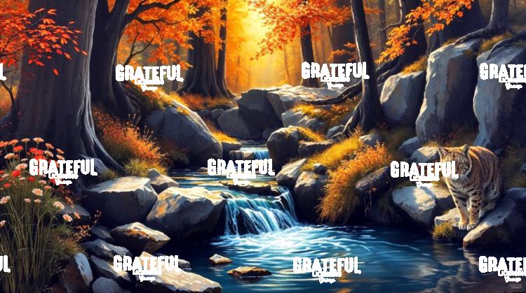 Autumn Waterfall