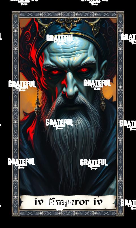 04 Savage Garden Tarot Deck Emperor