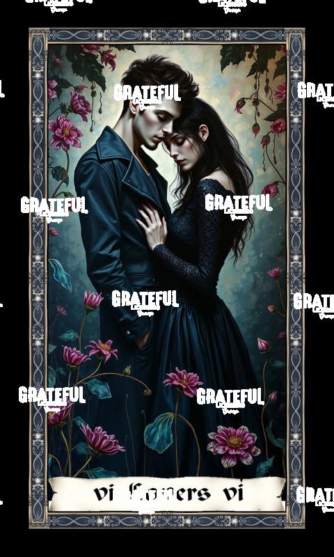 06 Savage Garden Tarot Deck Lovers