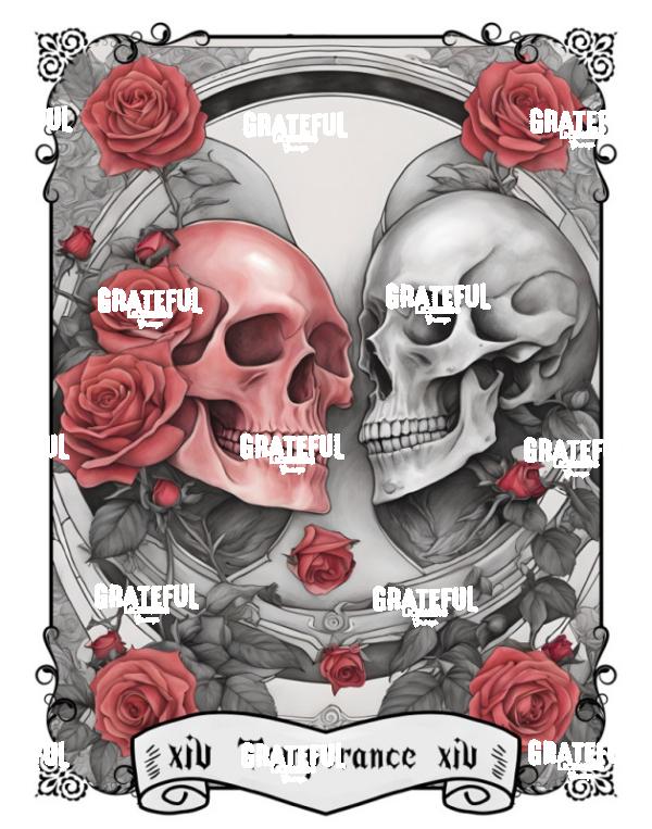 14 Skull and Roses Temperance