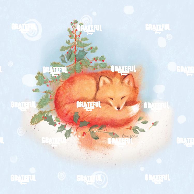 Peaceful Winter Fox