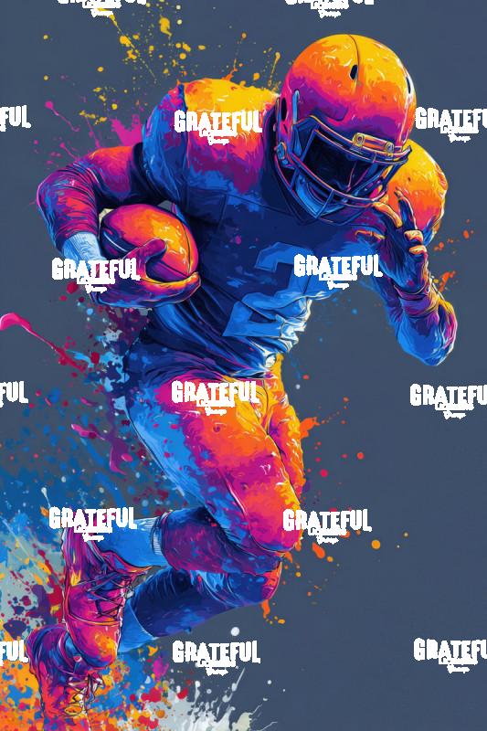 Graffiti Football Player 1