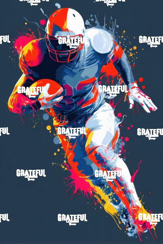Graffiti Football Player 2