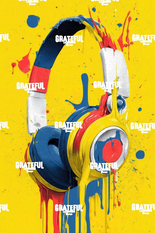 Graffiti Headphones 1