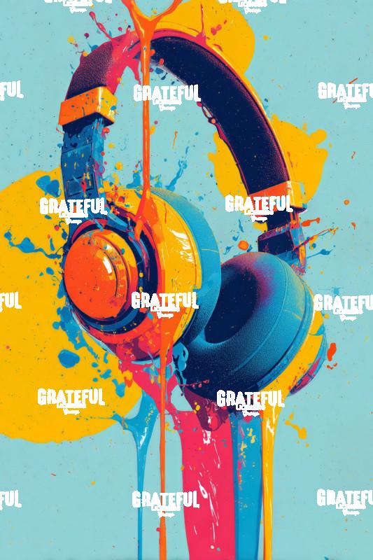 Graffiti Headphones 2