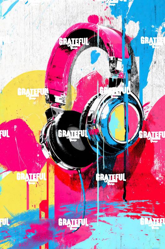 Graffiti Headphones 3