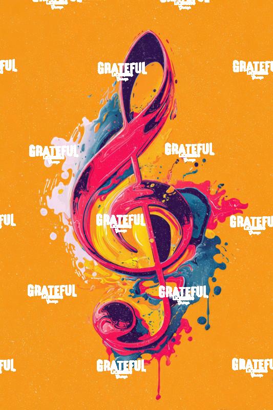 Graffiti Music Note 4