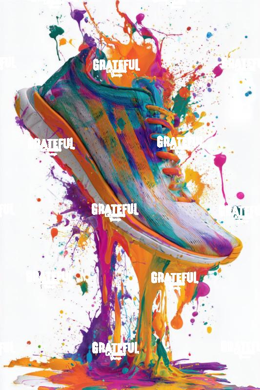 Graffiti Running Shoe 2