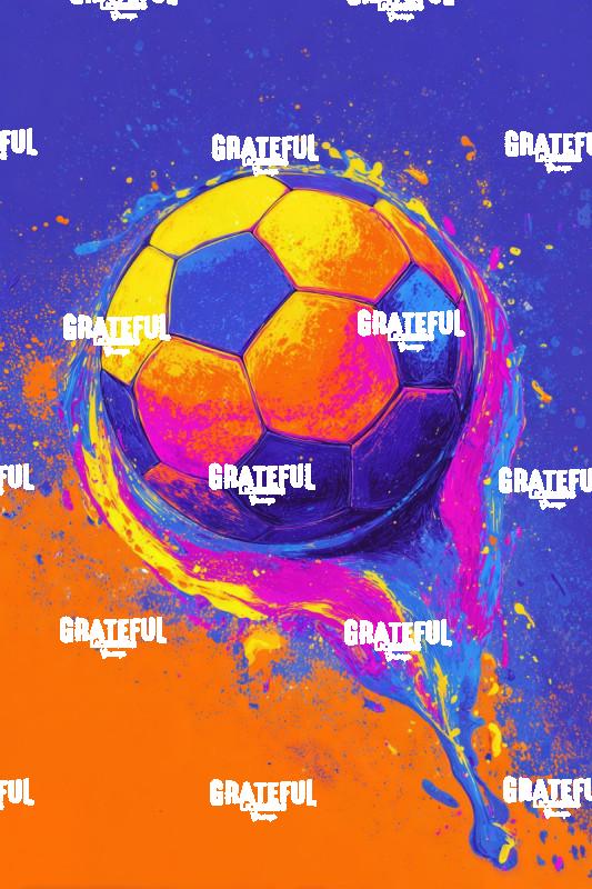 Graffiti Soccer ball 1