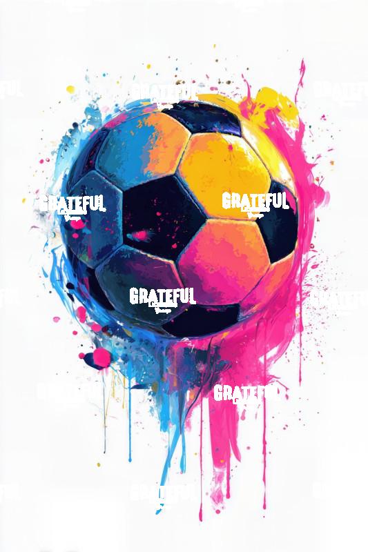 Graffiti Soccer ball 2