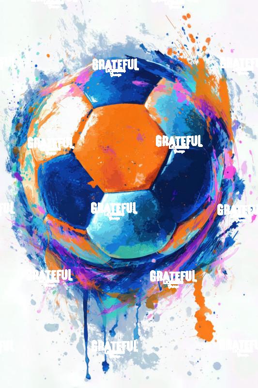 Graffiti Soccer ball 3