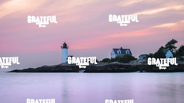 Sunset Over Annisquam Harbor Light