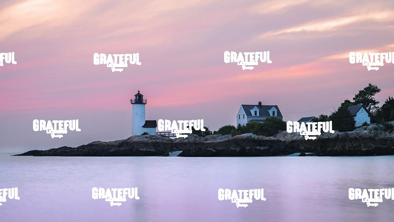 Sunset Over Annisquam Harbor Light