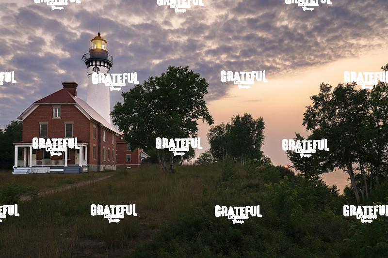 Evening at Au Sable Lighthouse