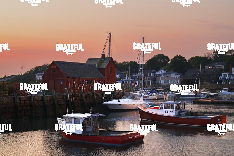 Sunrise at Rockport Harbor