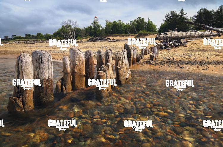 Old Whitefish Point Breakwater