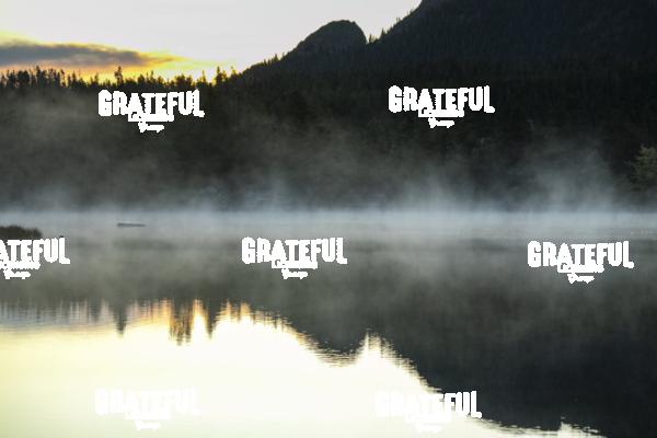 Sprague Lake Misty Sunrise 1-7