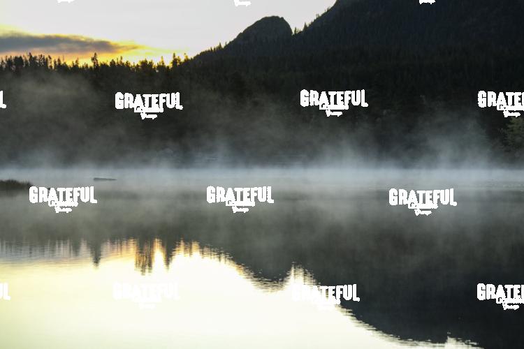 Sprague Lake Misty Sunrise 1-7