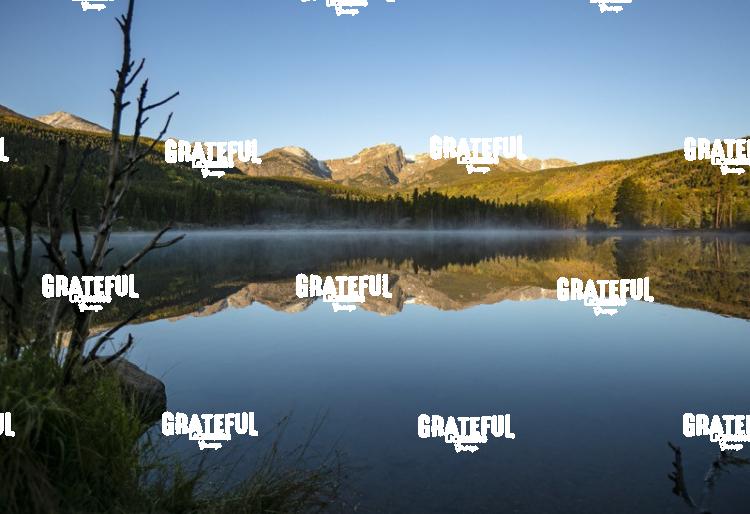 Sprague Lake Misty Sunrise 1-6