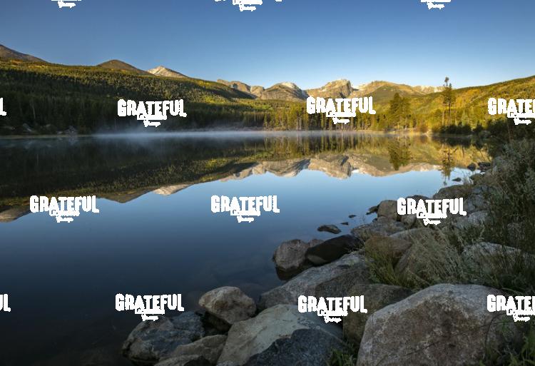 Sprague Lake Misty Sunrise 1-4