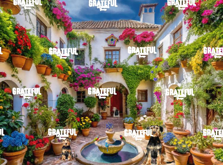 Courtyard in Bloom