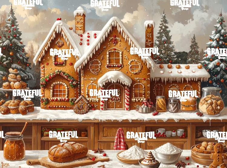 Christmas Kitchen With A View