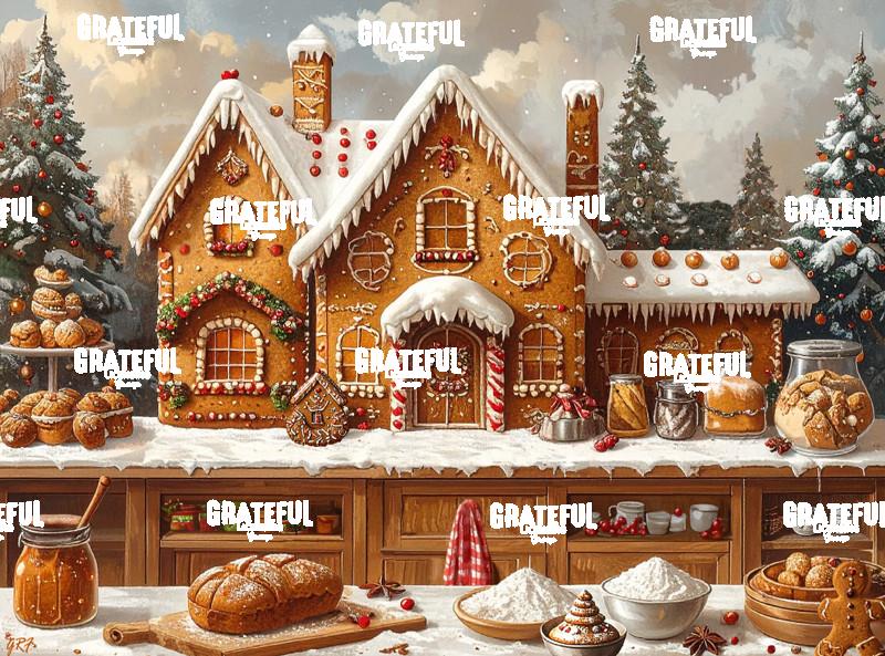 Christmas Kitchen With A View