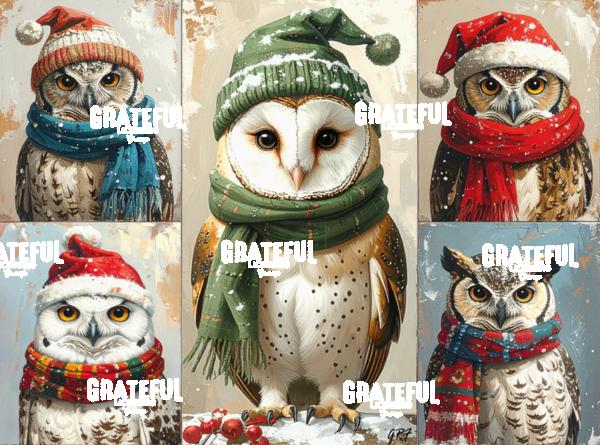 Hoo's Ready for Christmas