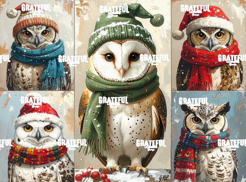 Hoo's Ready for Christmas