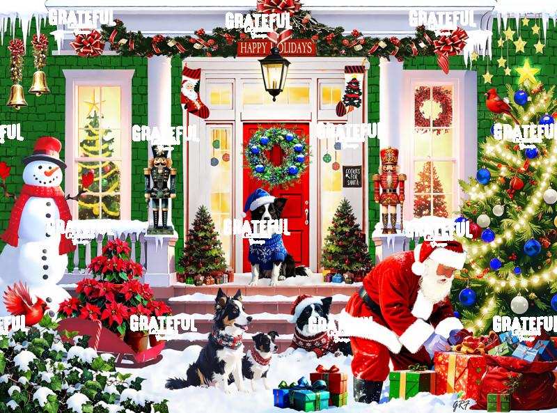 Santa's Porch Delivery