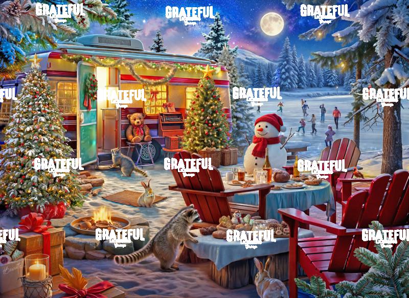 Christmas Camping