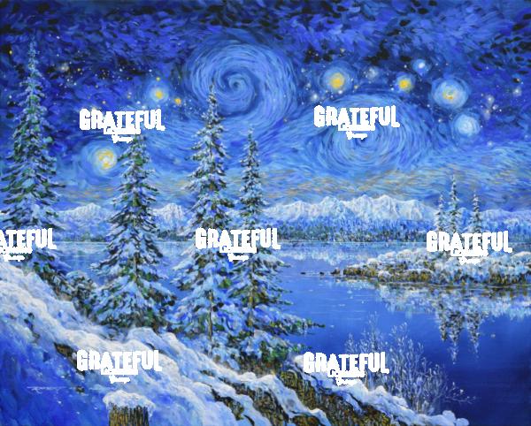 Starry Night Lake Tahoe