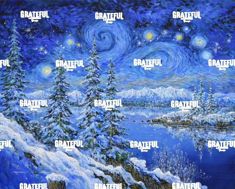 Starry Night Lake Tahoe