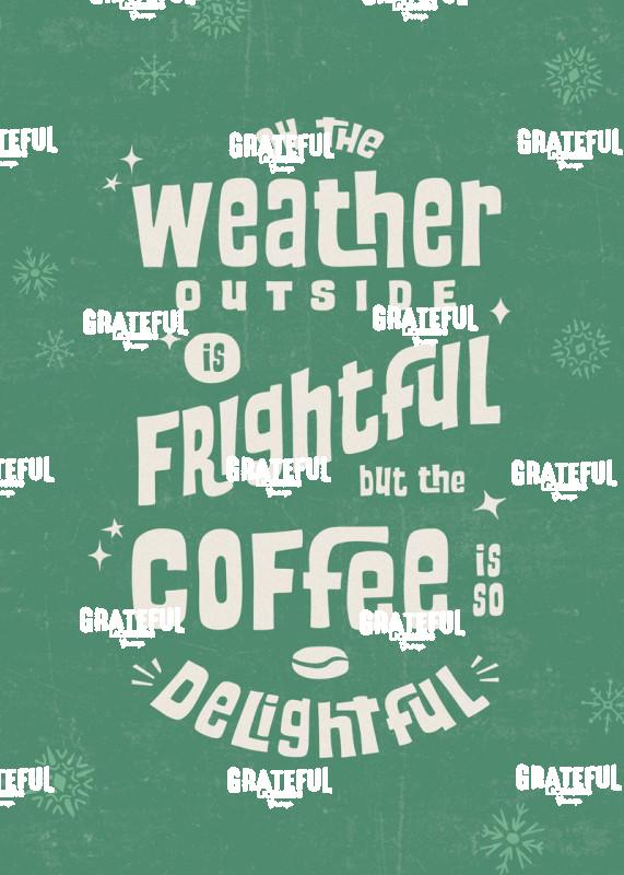 Christmas Cheer Coffee Retro