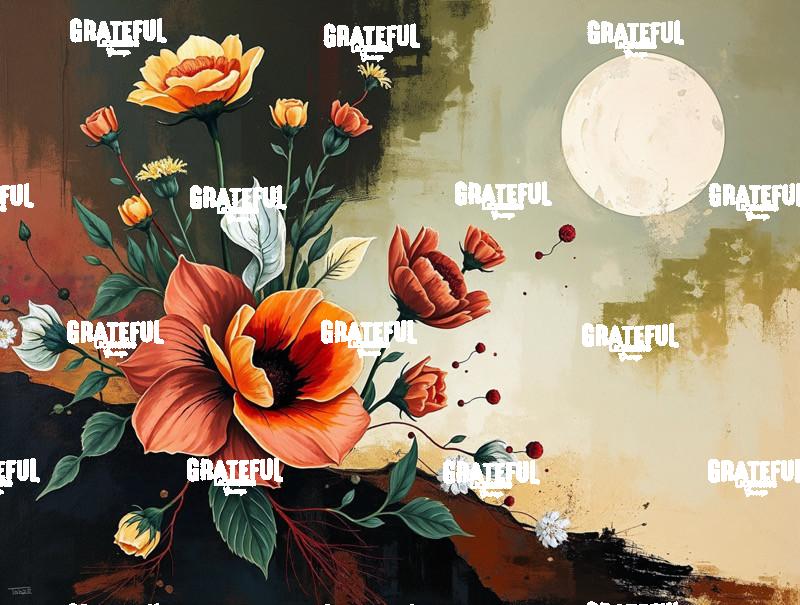 Blooms Under A Full Moon