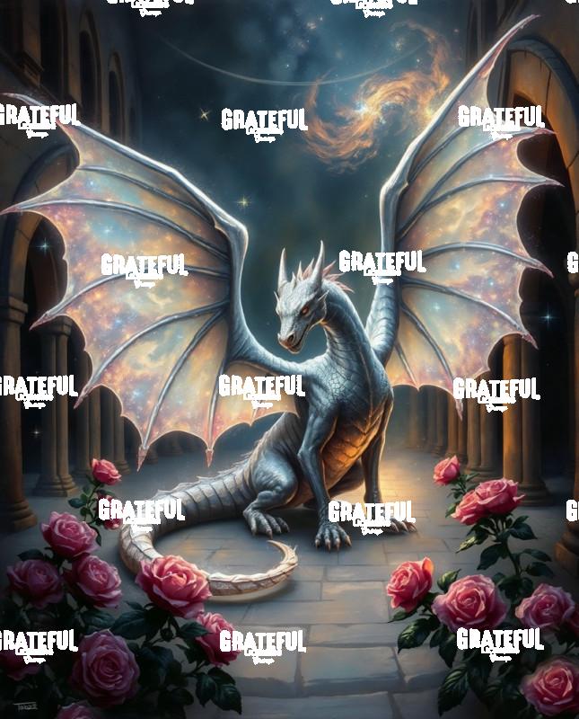 Stardust Dragon with Roses
