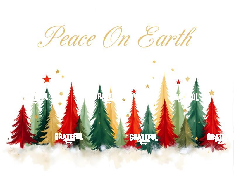 Peace On Earth Modern Christmas Trees.jpg