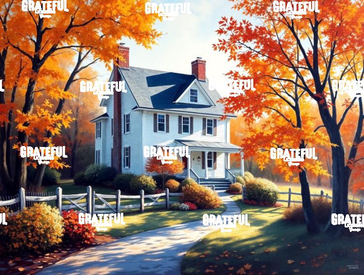 Autumn Farmhouse