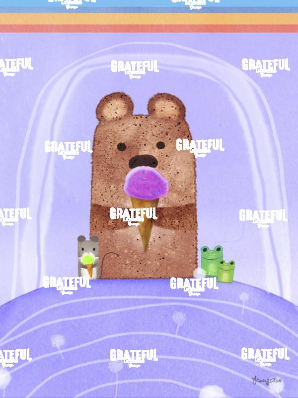 Animals with Ice Cream 2