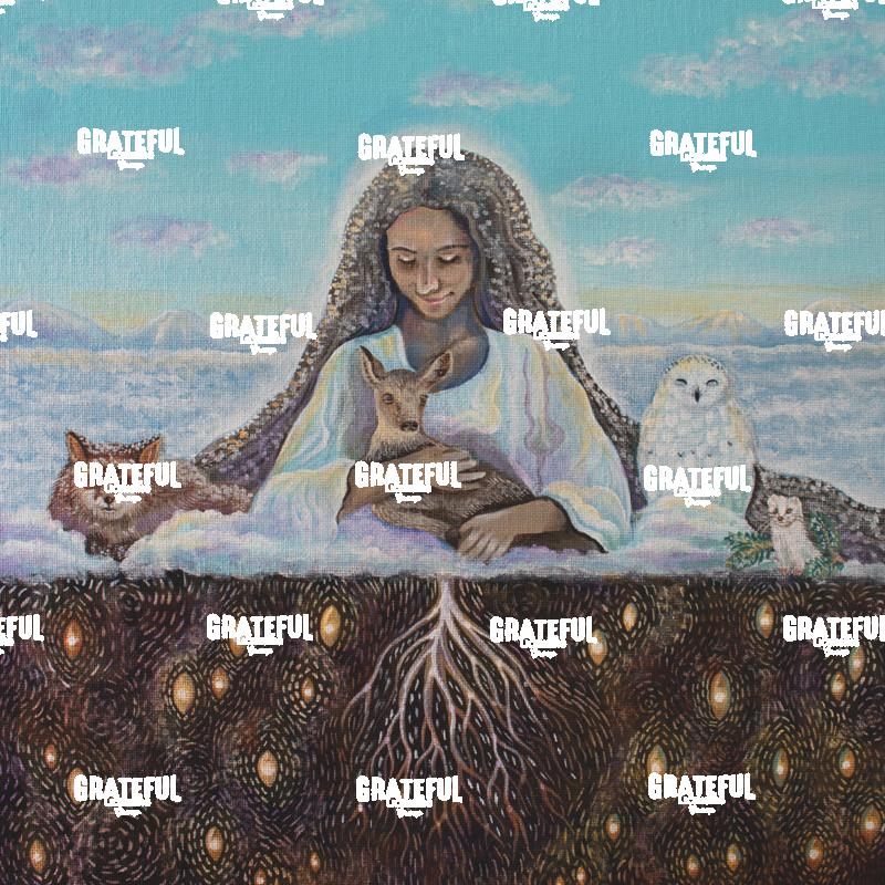 Beneath the blanket of snow