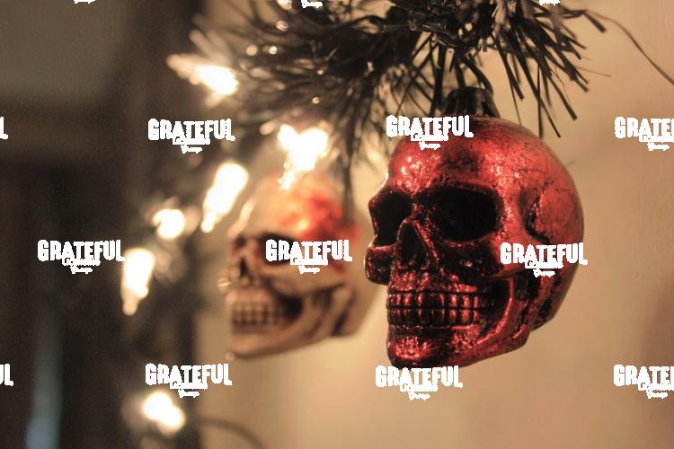 Christmas Skull Decorations