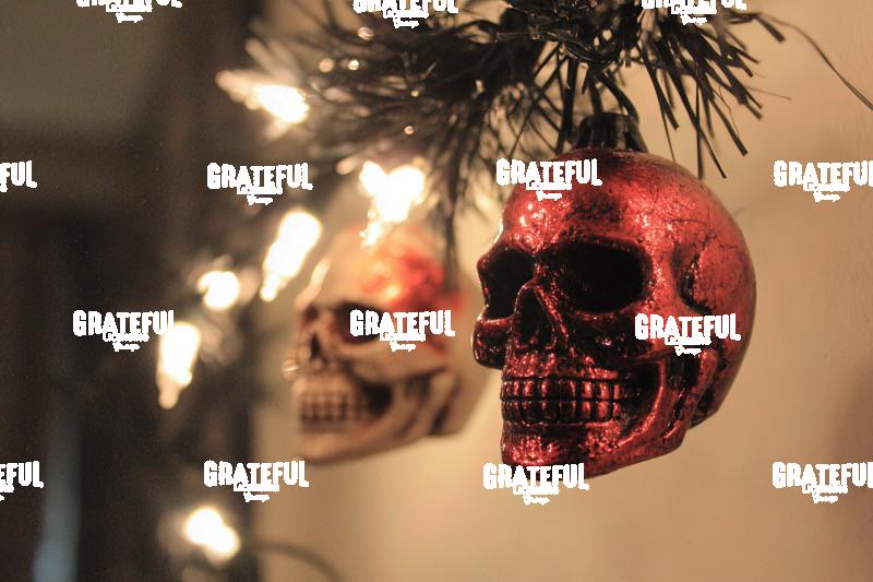 Christmas Skull Decorations