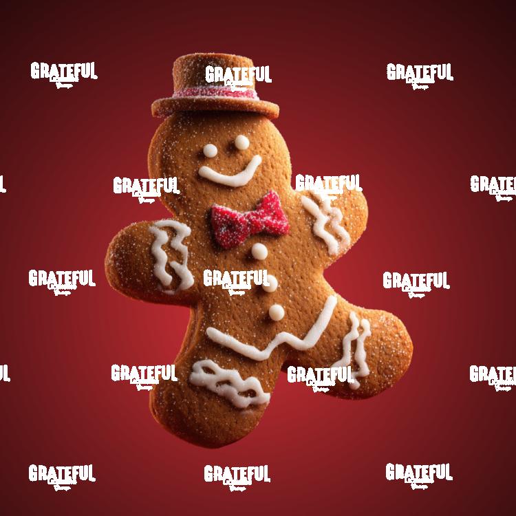 Gingerbread Man with Top Hat