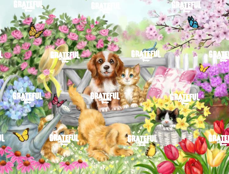 Spring Garden with Friends