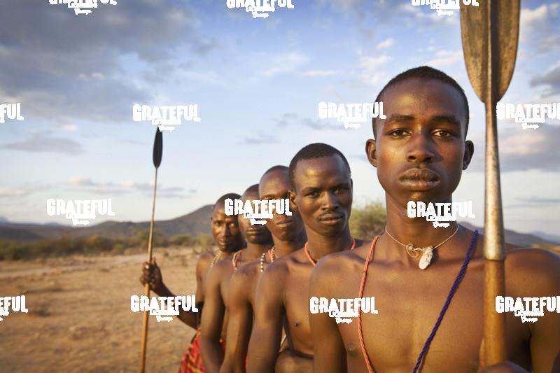Samburu tribe in Kenya Africa