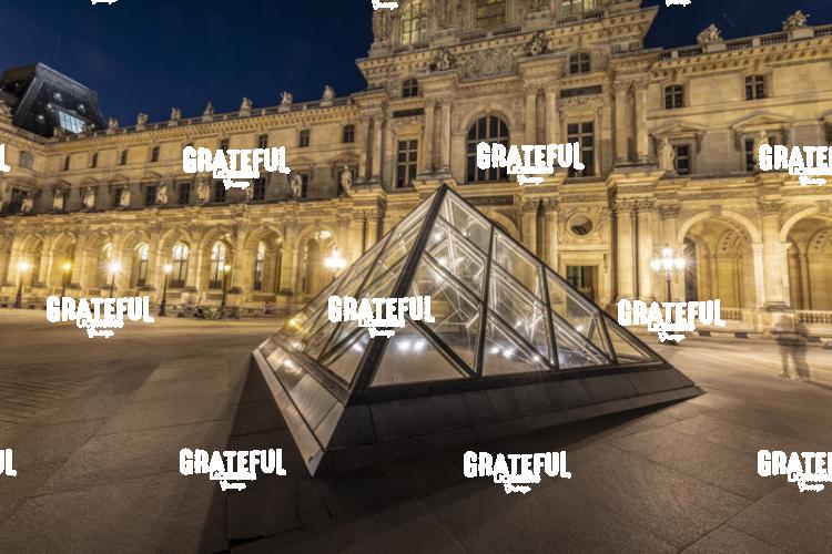 louvre after dark