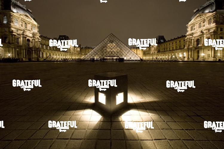 The Louvre after dark