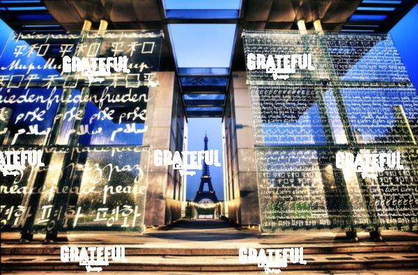 Peace Memorial and Eiffel Tower
