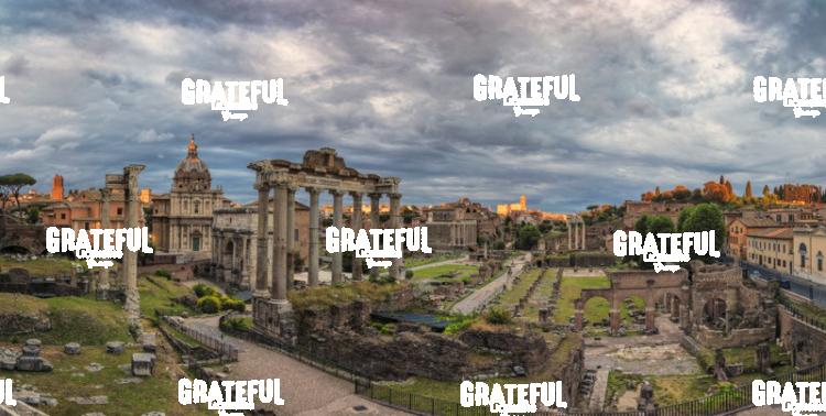 Ancient ruins of the Roman Forum