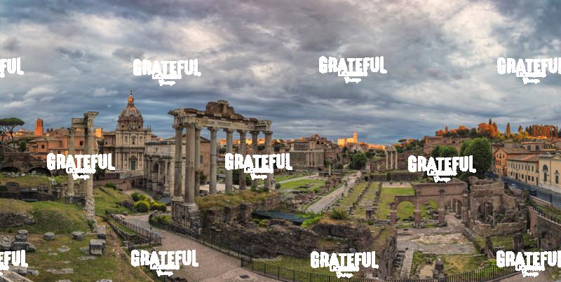 Ancient ruins of the Roman Forum